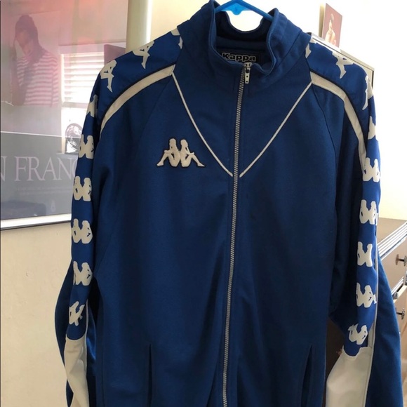 kappa track jacket mens